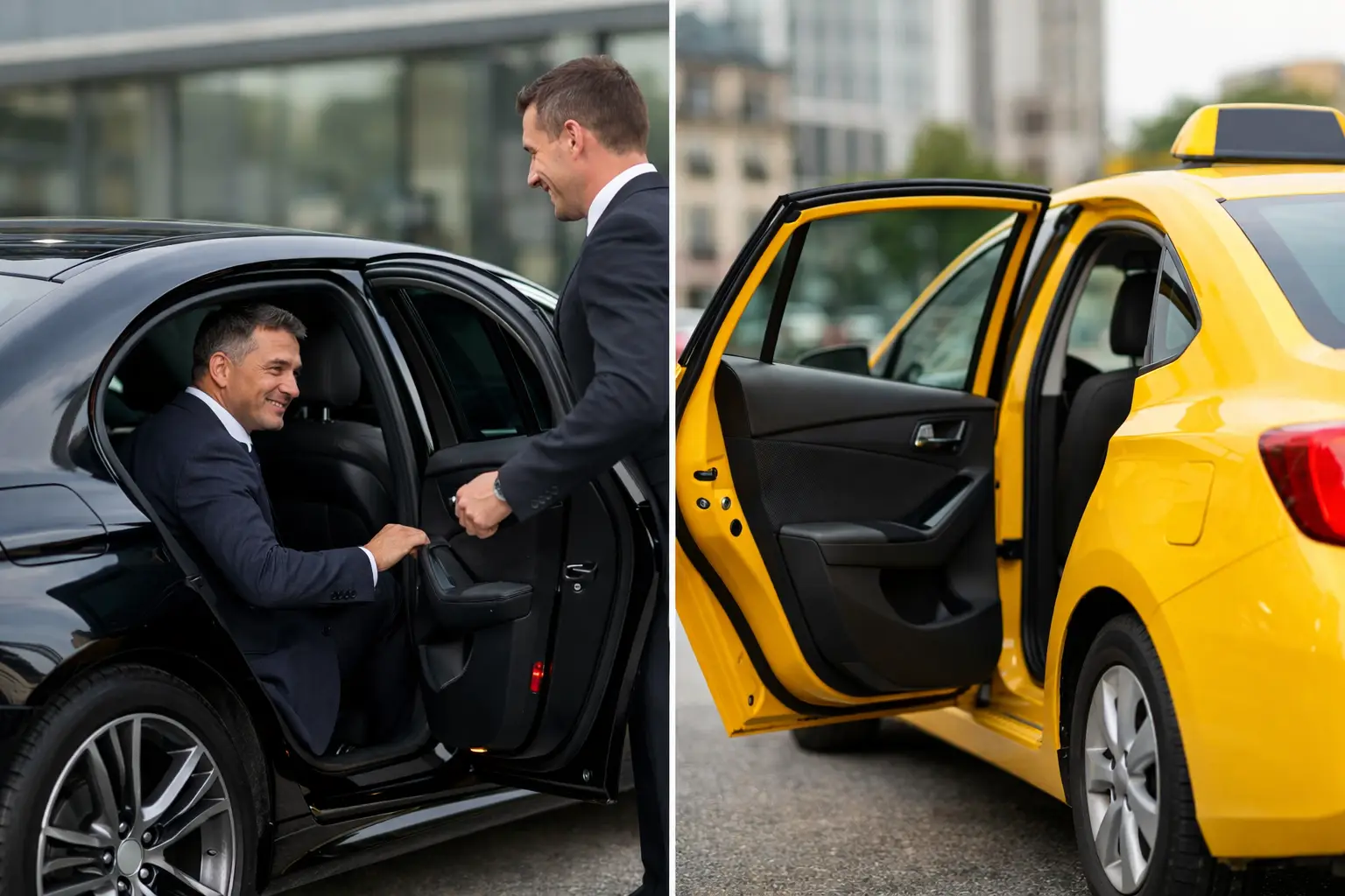 Executive Transfer Versus Standard Taxi